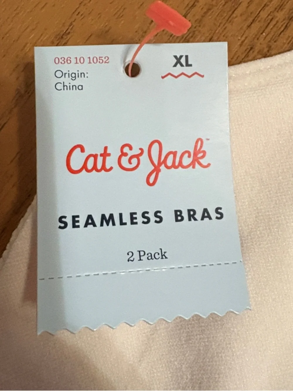 Cat & Jack Black and White Racerback Sports Bra Duo